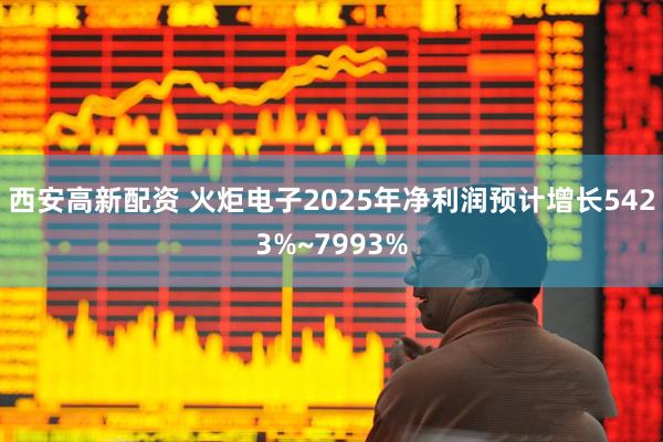 西安高新配资 火炬电子2025年净利润预计增长5423%~7993%